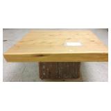 Monterey cypress tree trunk low table 40 1/2" x