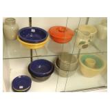 Group of stoneware & pottery including Red Wing &