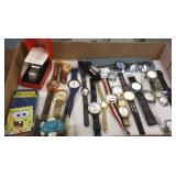 Group of 23 vintage advertising etc. wristwatches