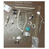 Group of sterling etc. jewelry