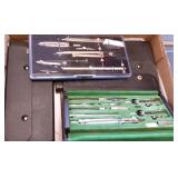 6 complete drafting sets including 2 by Keuffel