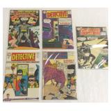 5 high grade Detective comics (Batman) #