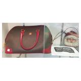2 Designer purses- Timmy Woods Santa with bag