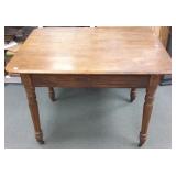 Antique Victorian oak table