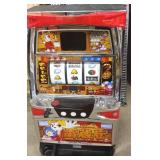 Raizoden token slot machine with key