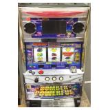 Bomber powerful token slot machine with key