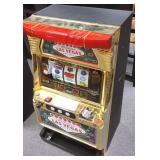 Las Vegas token slot machine with key