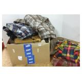 Group of Pendleton shirts, etc.