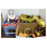 Group of Tonka toys & dolls, etc.