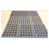 3 albums with Lincoln cents including 1909 VDB