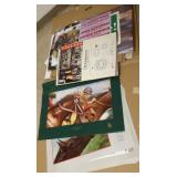 Folio of assorted unframed prints - advertising,