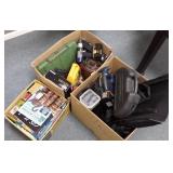 Group including tools, books, etc.