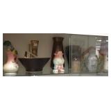 Group of pottery including Weller, Hull, etc.