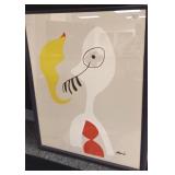 Framed Miro artwork 781/1000- Smoker