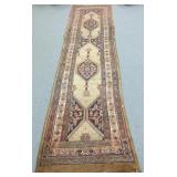 Handmade oriental runner approx 2 1/2