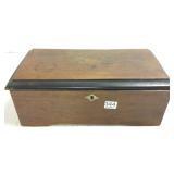 8-tune Swiss music box (as seen)