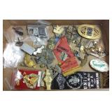 Vintage peep show ring & group fraternal