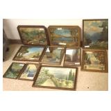 10 vintage R. Atkinson Fox prints