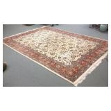 Handmade oriental rug approx 10