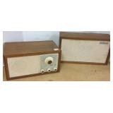 Vintage KHL model 21 radio & speaker