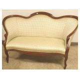 Antique Victorian loveseat