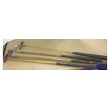 4 vintage putters- Otey Crisman-Selma Alabama