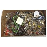 Large group assorted costume jewelry- sterling etc