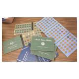 10 albums with U.S. cents including Indian heads,