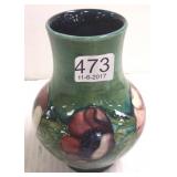 5" Moorcroft floral pottery vase
