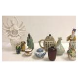 Group of oriental porcelain etc,