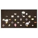 26 designer style rings