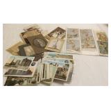 Group including holiday & real photo postcards
