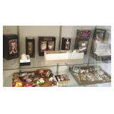 Large group of Radko Christmas ornaments- Disney,