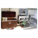 Group of vintage etc. cameras & accessories