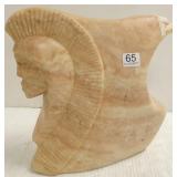 Approx. 10" signed H. Russell sculpture "Ben