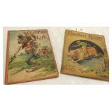 2 early books "Western Life" pop up & "Heedless