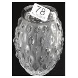 5 1/2" signed Lalique vase