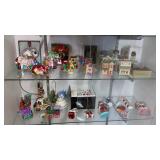 Group of Radko, etc Christmas ornaments