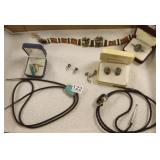 8 pieces Native American jewelry including signed