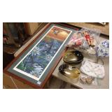 Group including dolls, jewelry, porcelain, horn