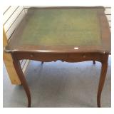 French style game table with drawers