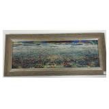 Signed Rae Minelli Paris oil on canvas