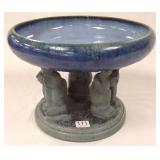 Signed Fulper effigy bowl circa 1909-1916