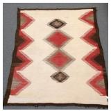 Navajo rug approx. 43" x 57 1/2"