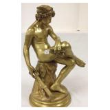 18 1/2" signed Marius Montagne- 1867 bronze