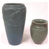 11" Rookwood dated 1915 vase & signed Fulper