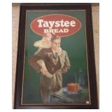 Framed original Irene Patten pastel advertising