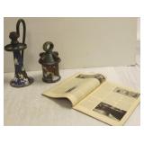 14" Gouda candlestick (handle as is) & Gandia