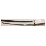Japanese sword with scabbard