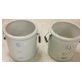 2 Red Wing 5-gallon crocks